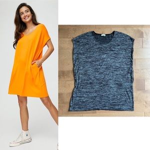 WILFRED FREE Lorelei T-shirt dress grey size XS